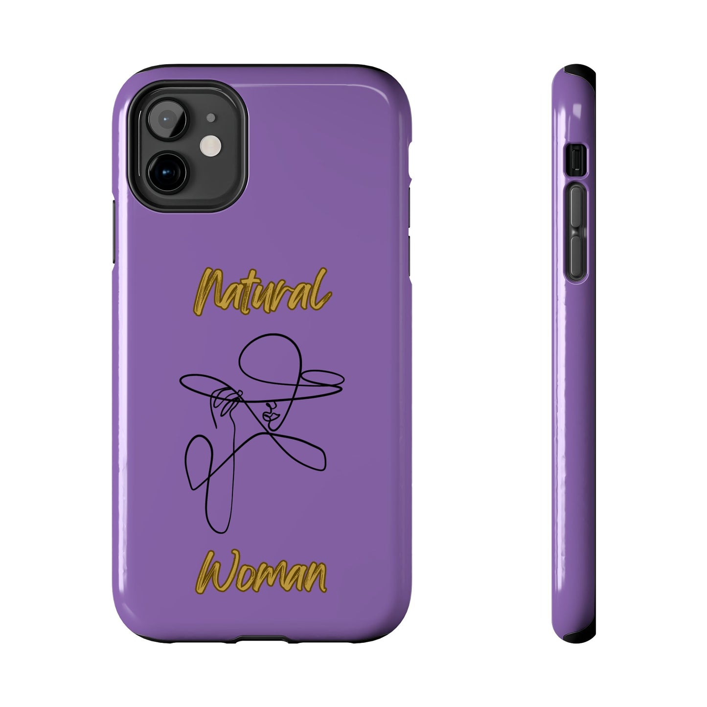 Natural Woman An Original (BL)Tough Phone Cases LIGHT PURPLE