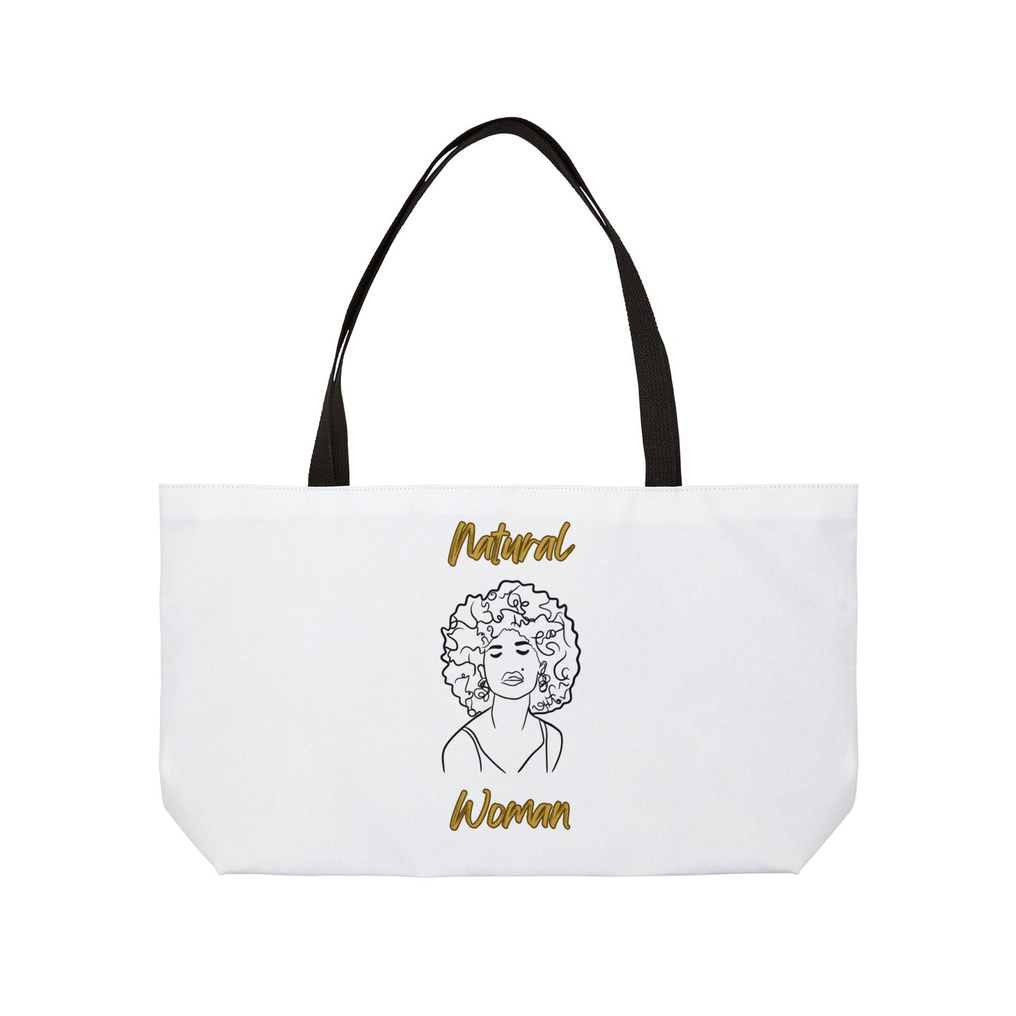 Natural Woman All About Me (BL) Weekender Tote Bag WHITE