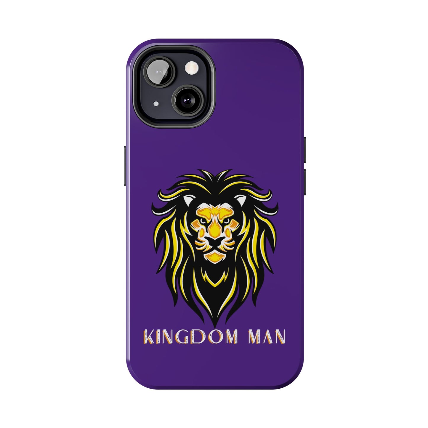 Kingdom Man (White-Gold Label) Tough Phone Case PURPLE