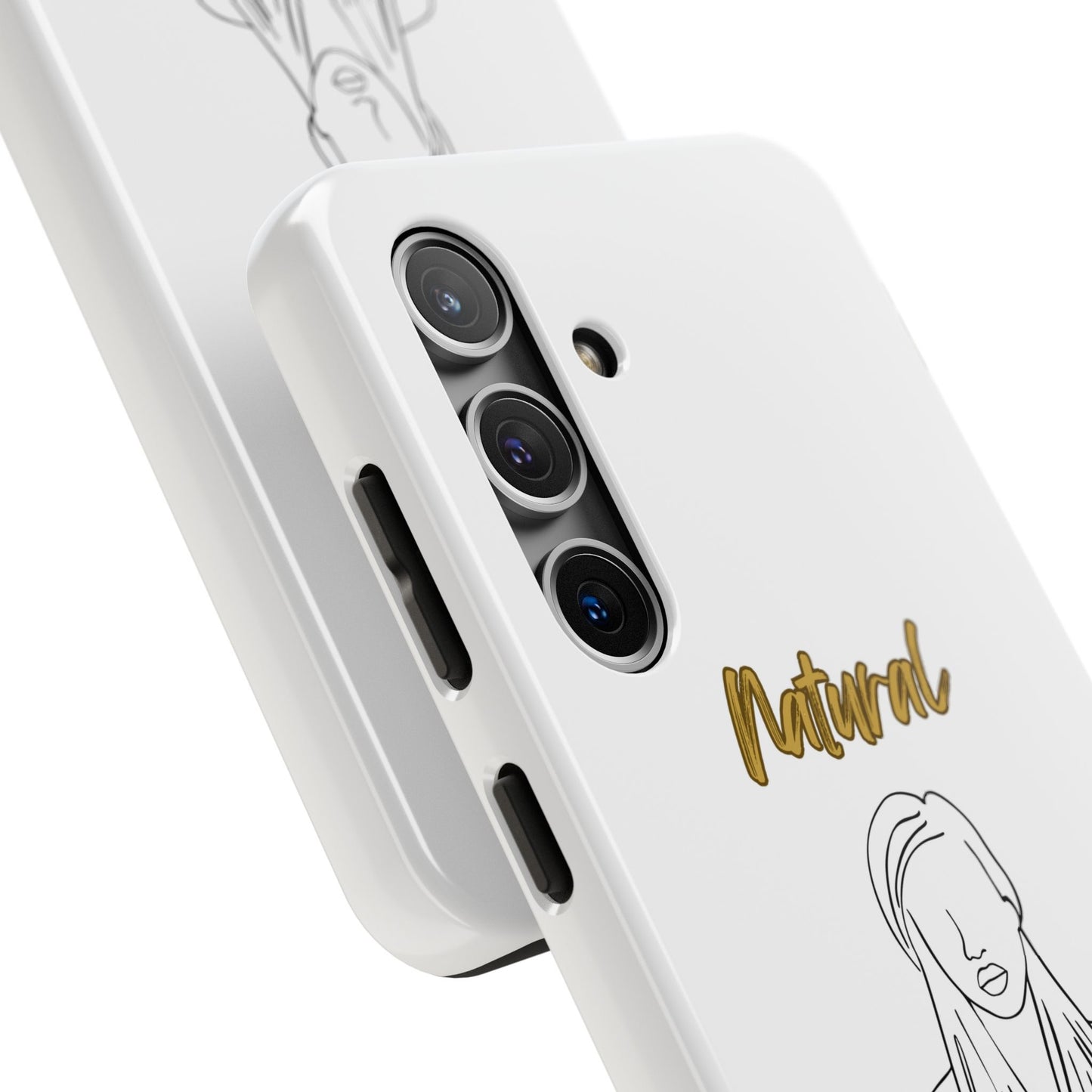 Natural Woman Content (BL)Tough Phone Cases WHITE