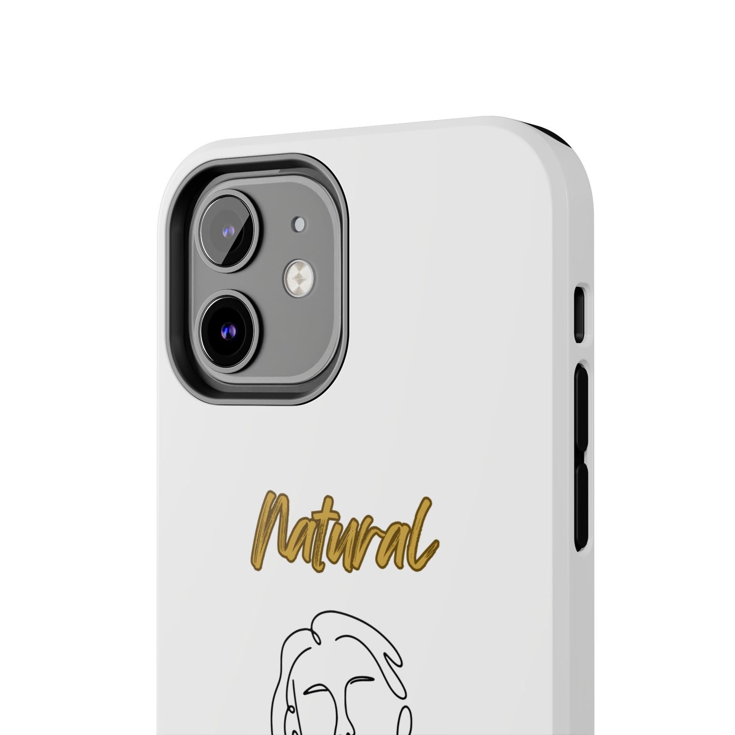 Natural Woman Hello (BL)Tough Phone Cases WHITE