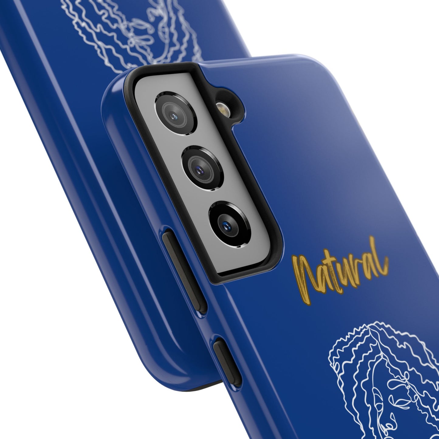 Natural Woman Naturally Me (WL)Tough Phone Cases DARK BLUE