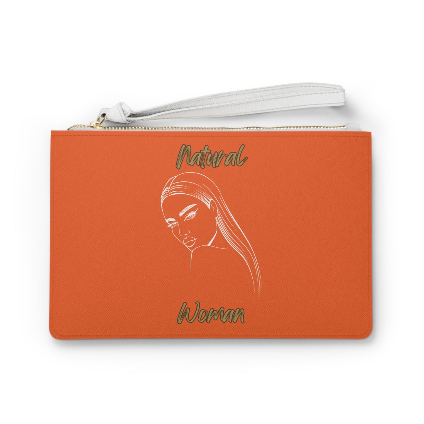 Natural Woman The Stare (WL) Clutch Bag ORANGE
