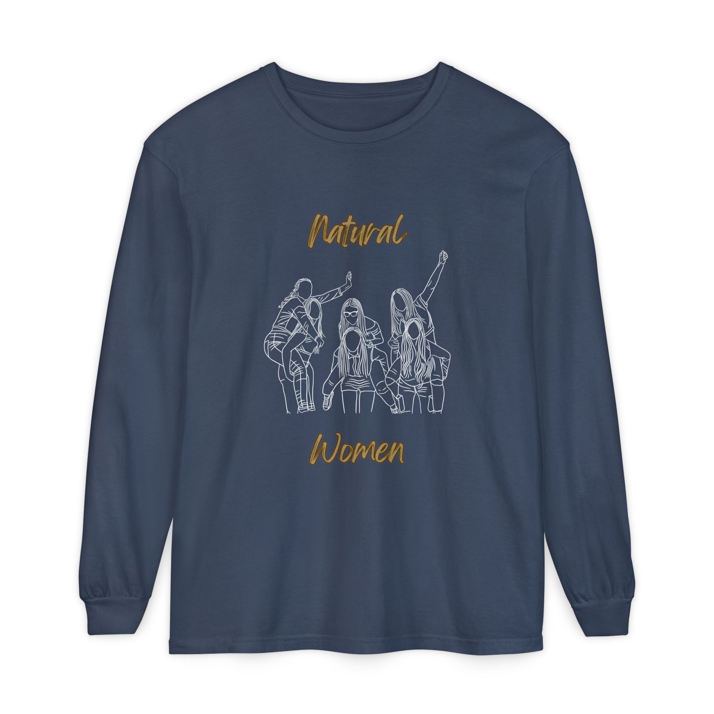 Natural Women Piggy Back (WL) Long Sleeve T-Shirt