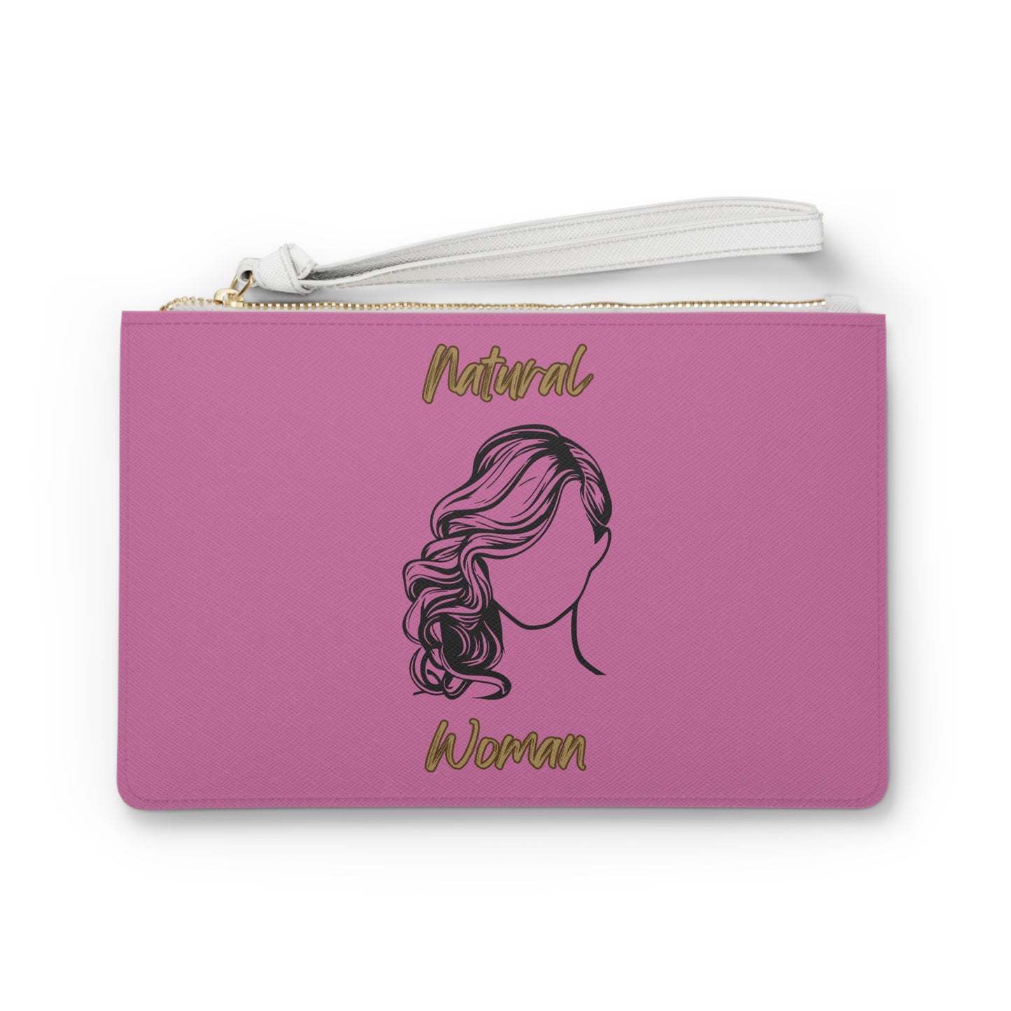 Natural Woman Long Curl (BL) Clutch Bag LIGHT PINK