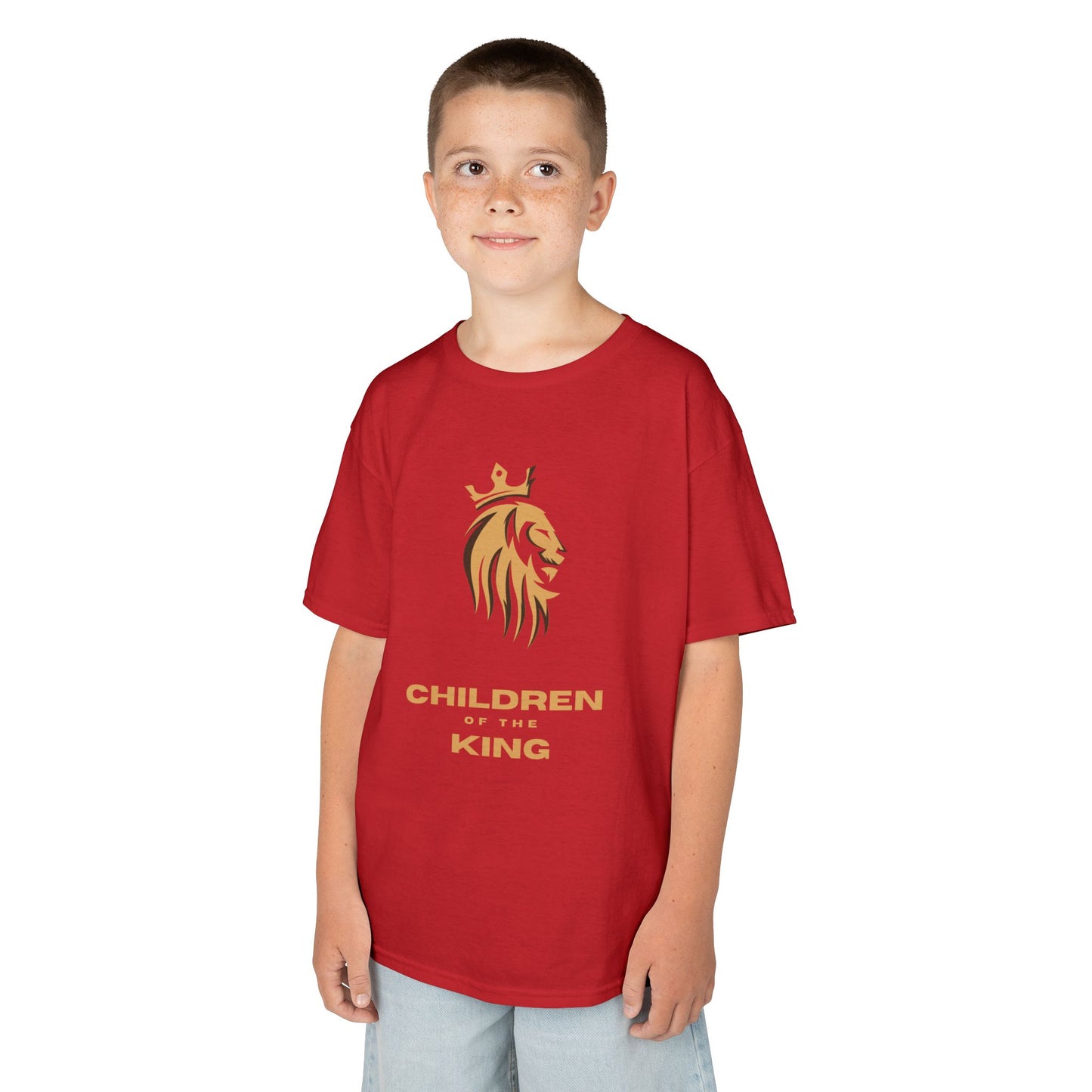 Children of the King Inspirational Kids Cotton T-Shirt (BRL)