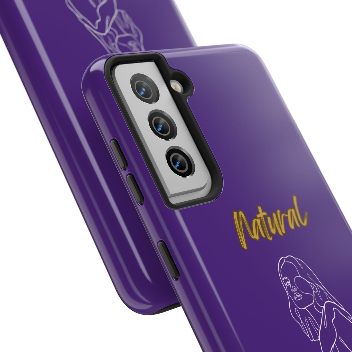 Natural Woman Care Free (WL)Tough Phone Cases PURPLE