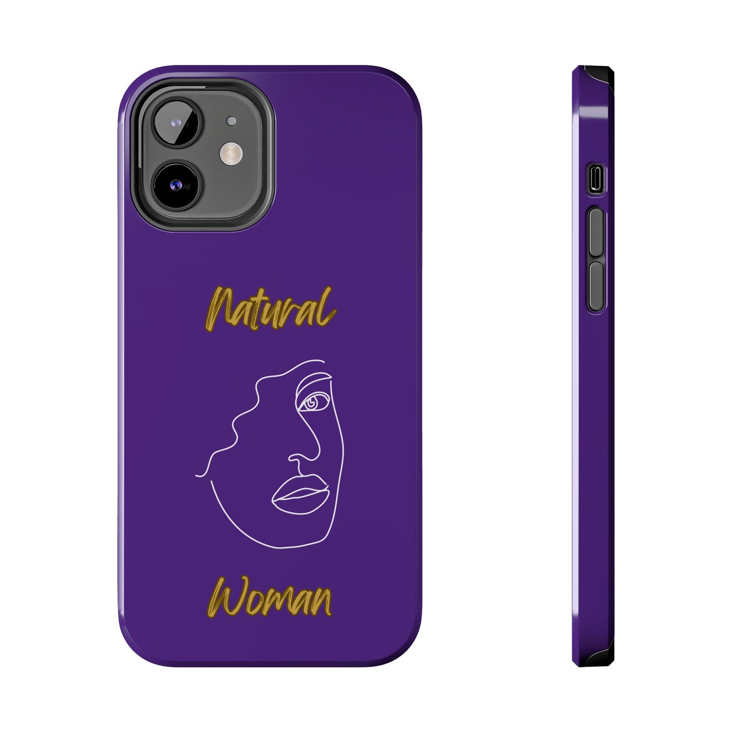 Natural Woman Peekaboo (WL)Tough Phone Cases PURPLE