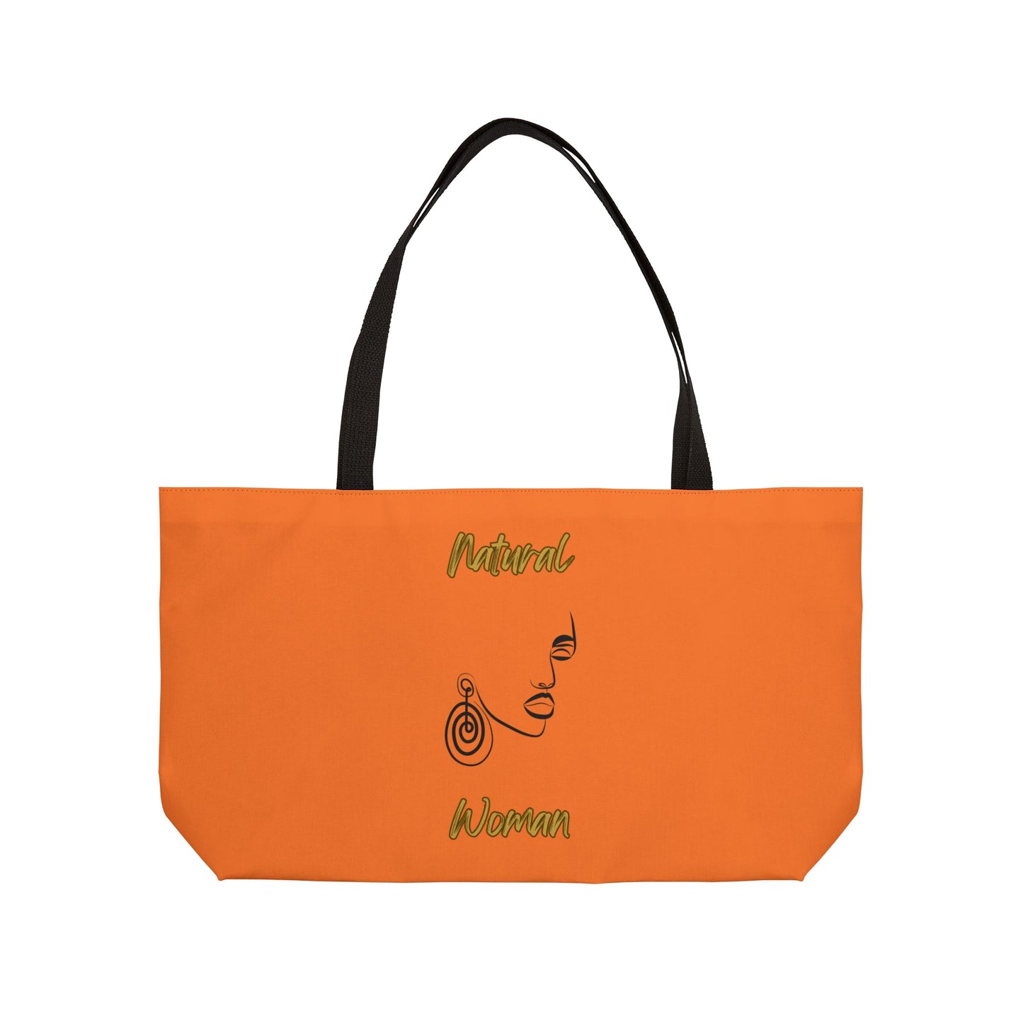 Natural Woman Music In My Soul (BL) Weekender Tote Bag CRUSTA