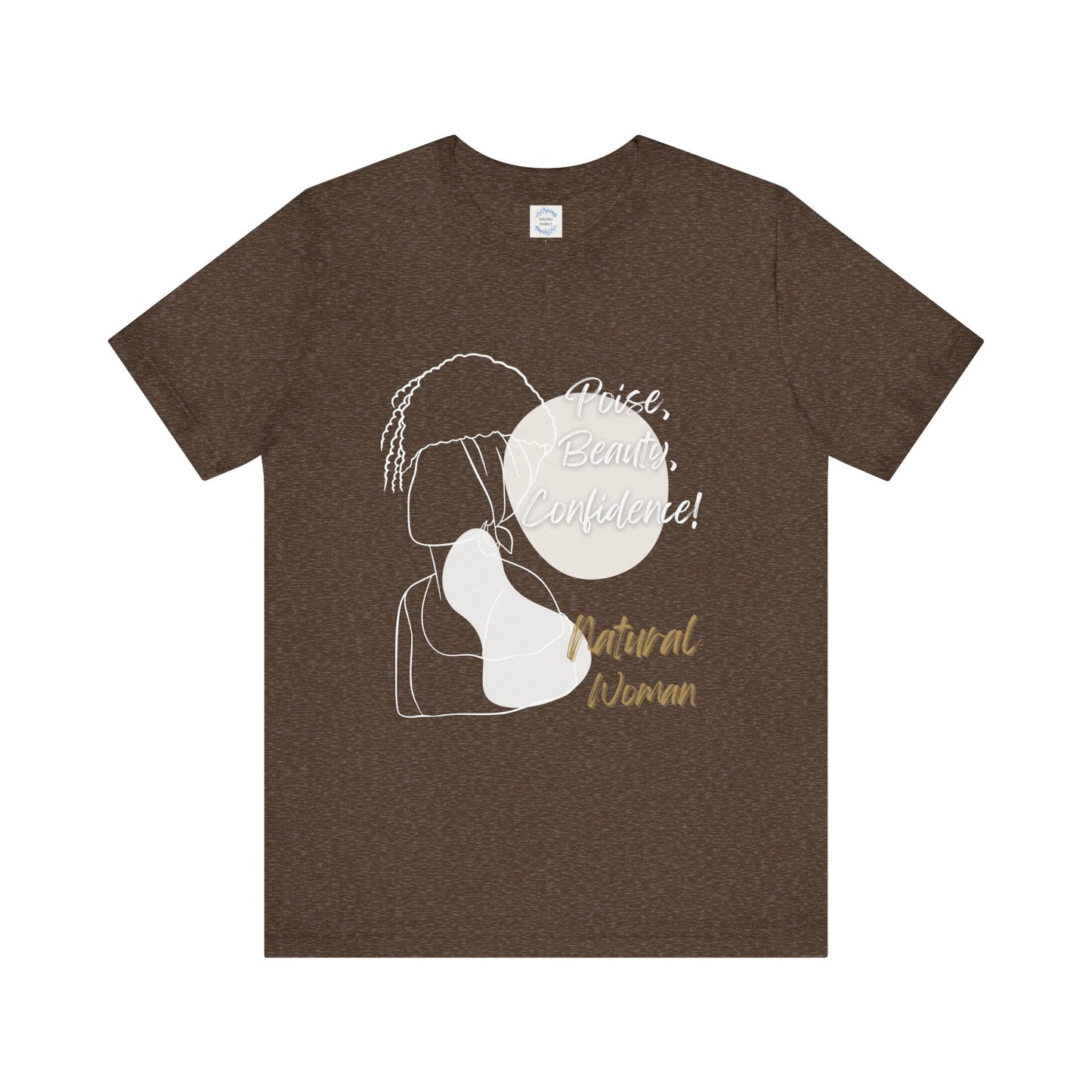Natural Woman Puff (WL) Short Sleeve T-Shirt