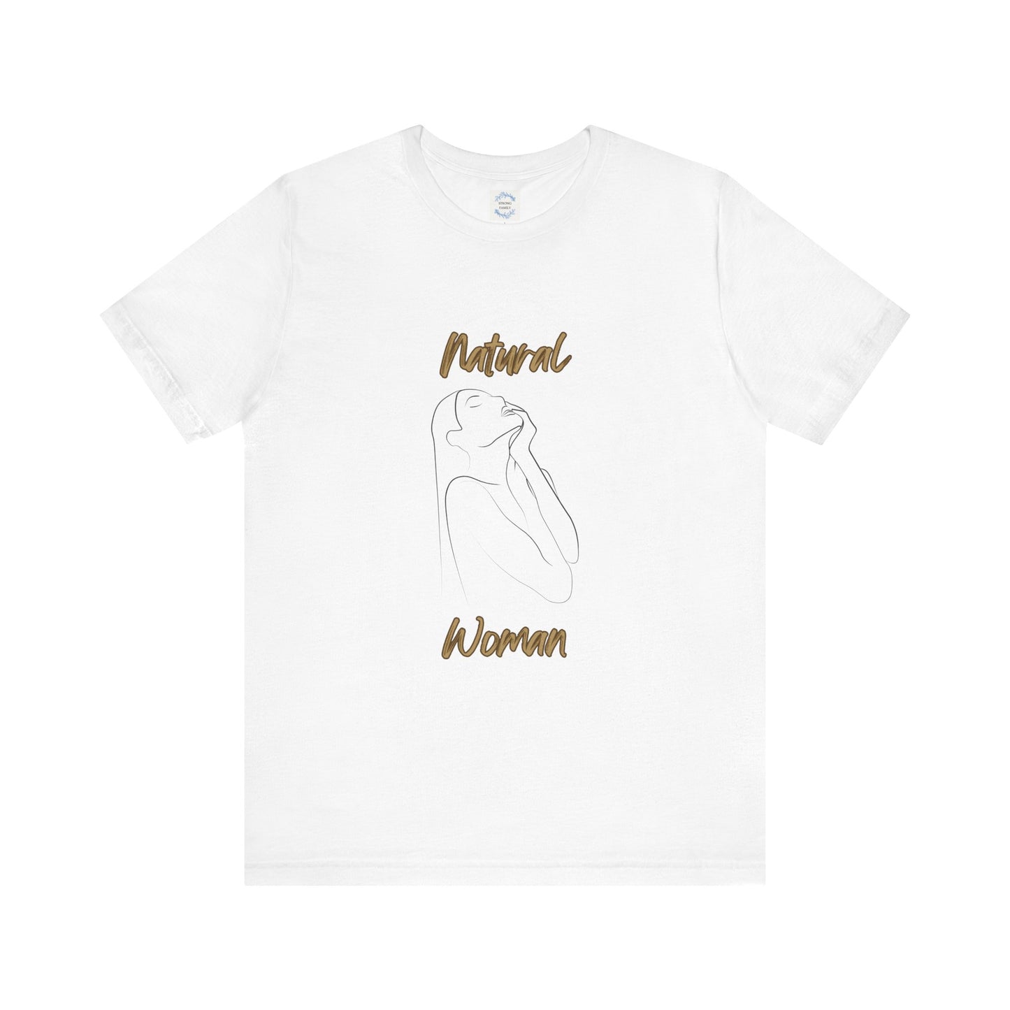 Natural Woman Thank You (BL) Short Sleeve T-Shirt