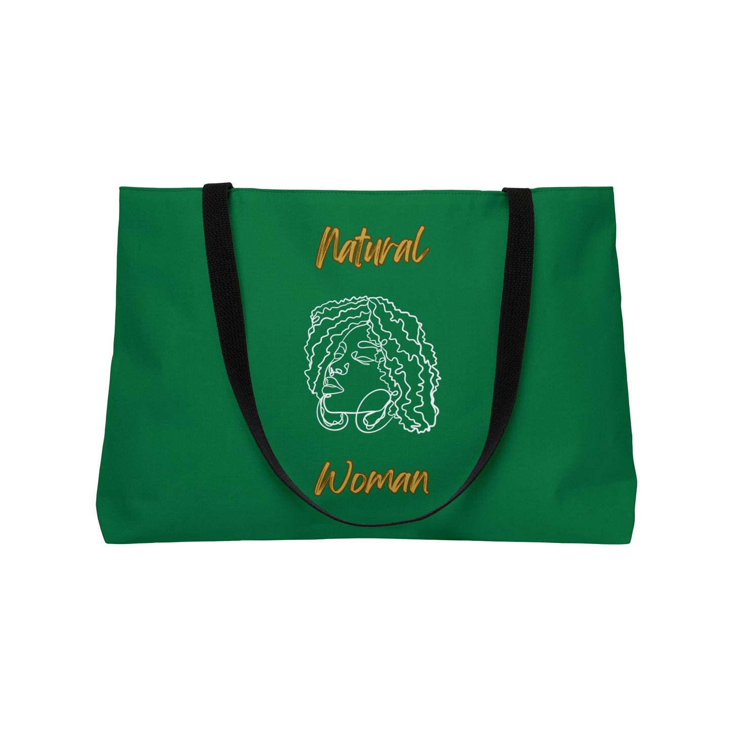 Natural Woman Naturally Me (WL) Weekender Tote Bag DARK GREEN