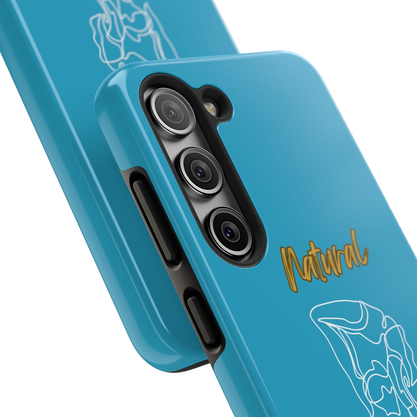 Natural Woman Flexible (WL)Tough Phone Cases TURQUOISE