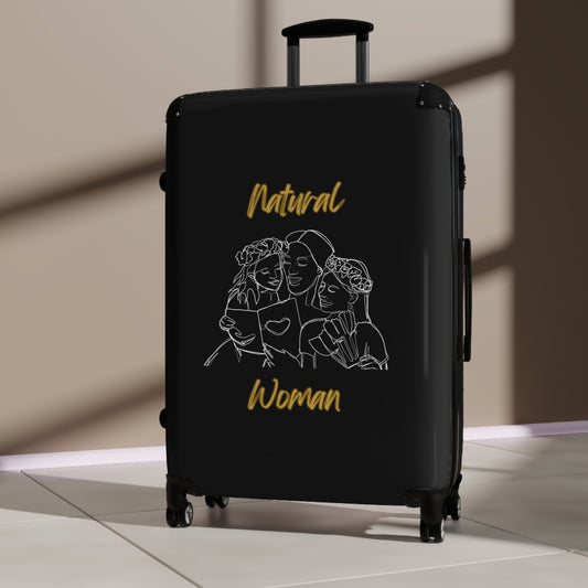 Natural Woman Me & My Girls (WL) Suitcase BLACK