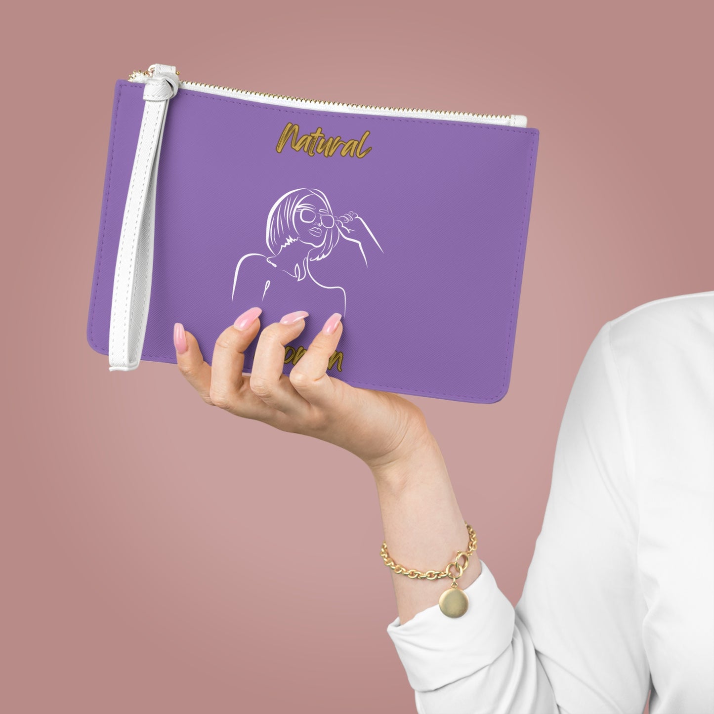 Natural Woman Bright Future (WL) Clutch Bag LIGHT PURPLE