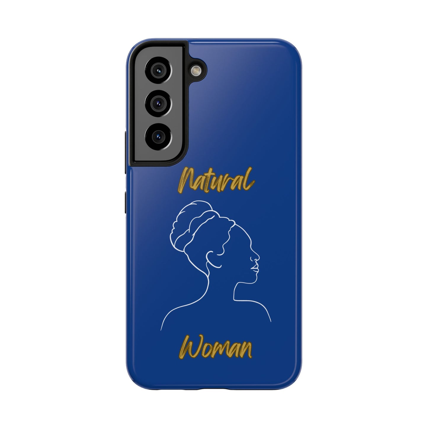 Natural Woman Mixed (WL)Tough Phone Cases DARK BLUE