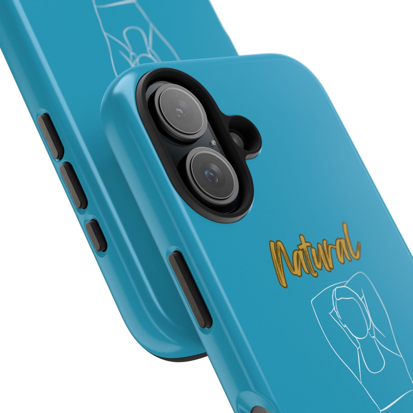 Natural Woman I Love Me (WL)Tough Phone Cases TURQUOISE