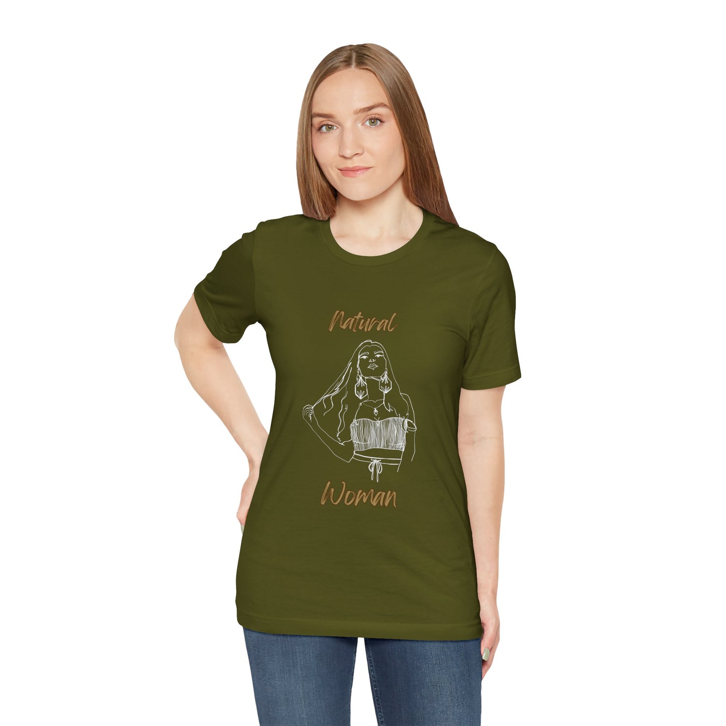 Natural Woman Thinking (WL) Short Sleeve T-Shirt