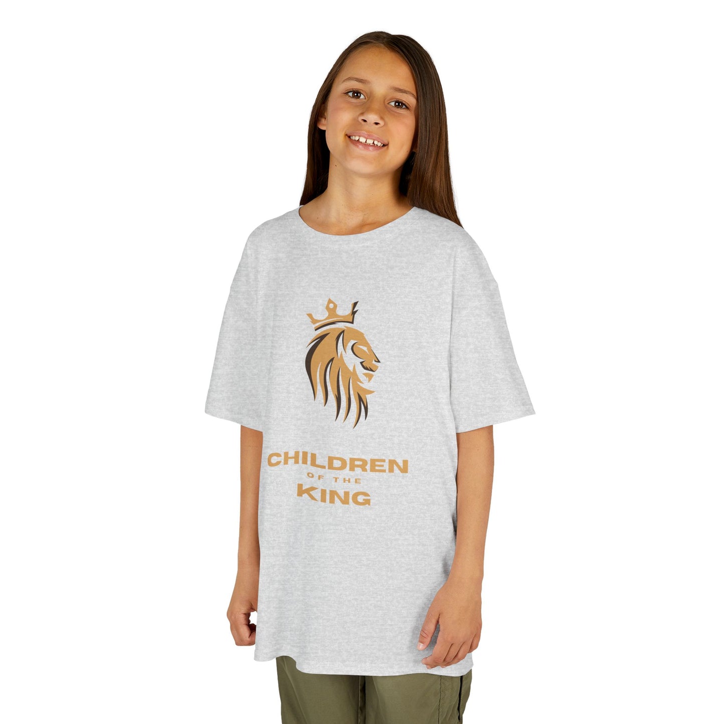 Children of the King Inspirational Kids Cotton T-Shirt (BRL)