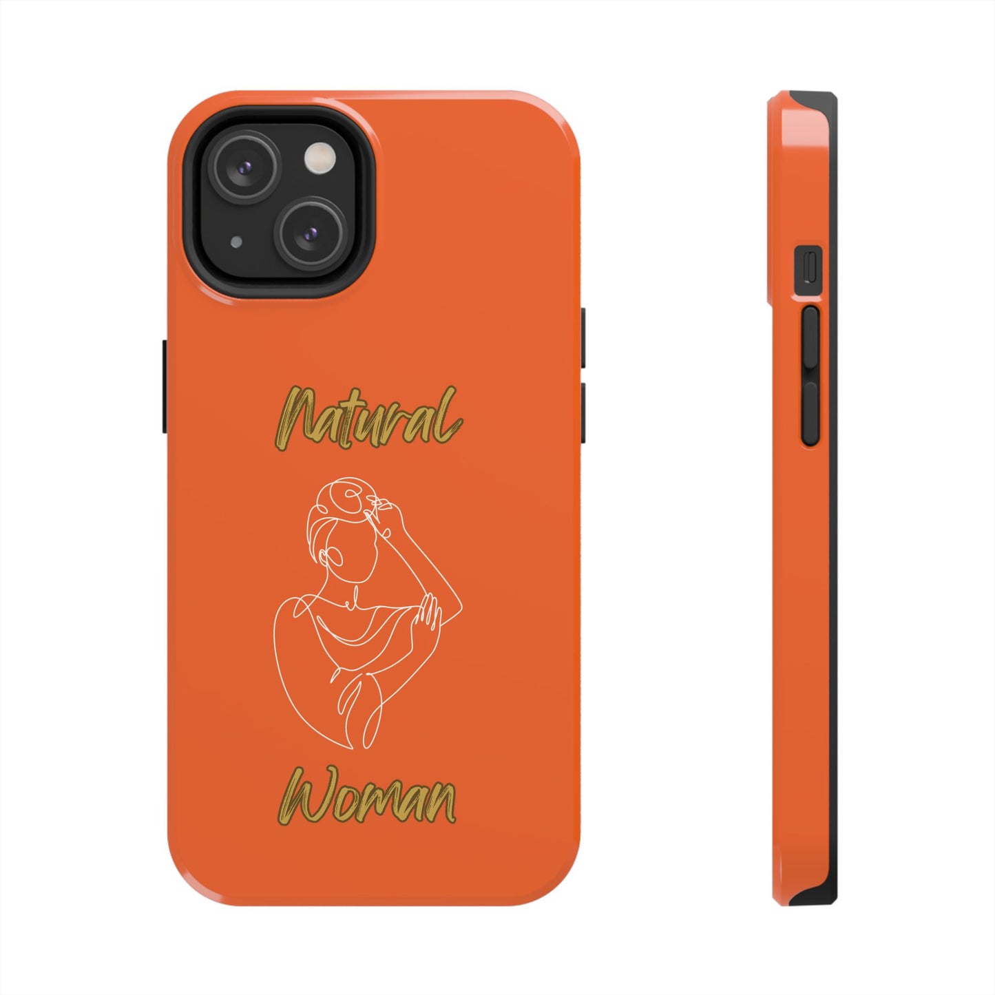 Natural Woman Style (WL)Tough Phone Cases ORANGE