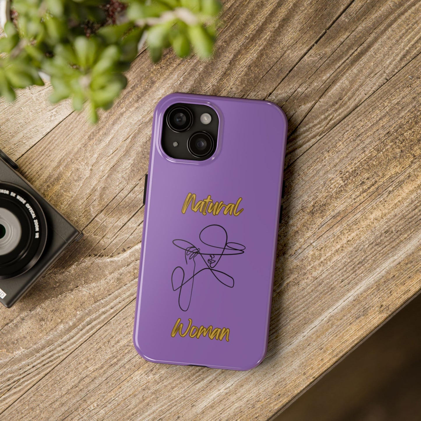 Natural Woman An Original (BL)Tough Phone Cases LIGHT PURPLE
