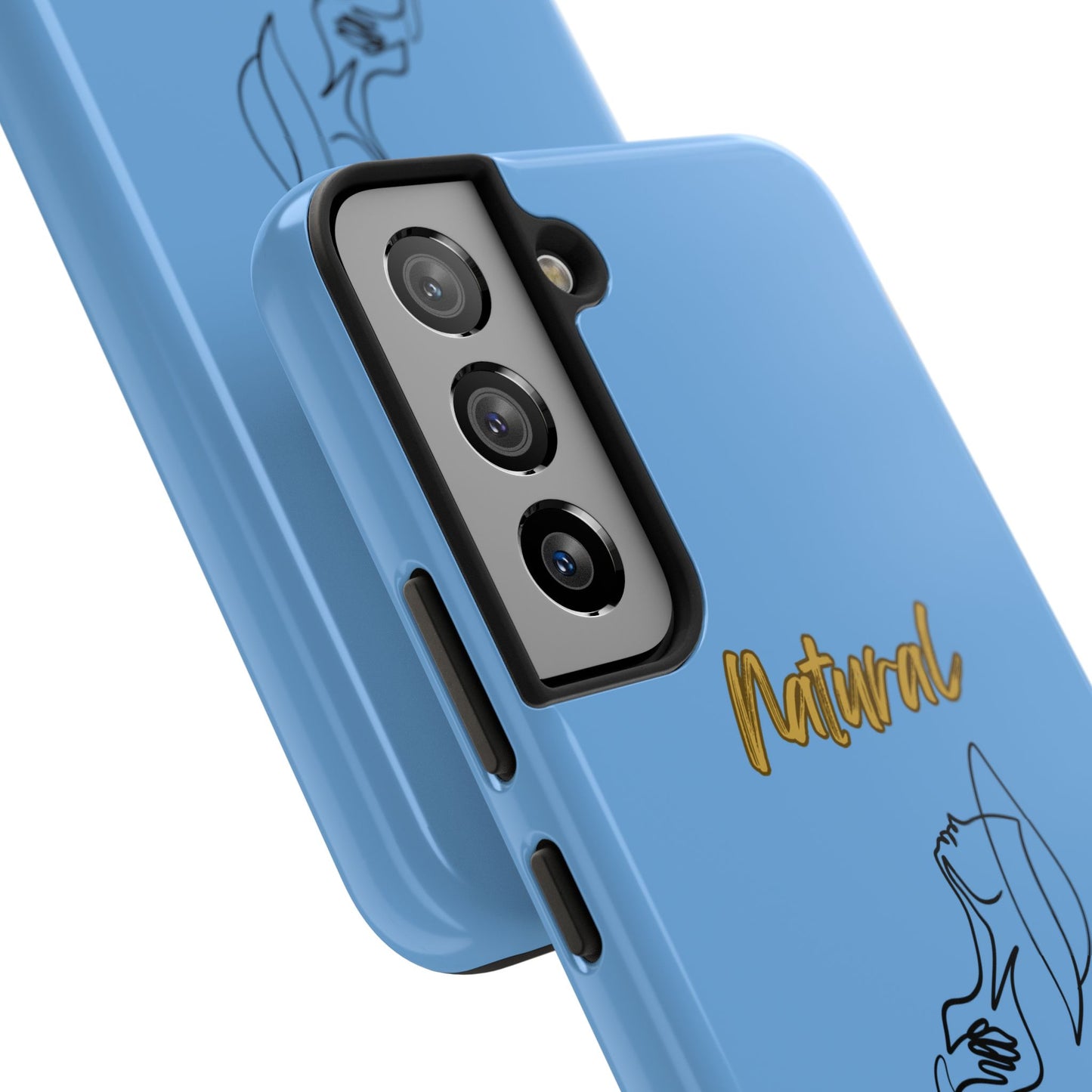 Natural Woman Free (BL)Tough Phone Cases LIGHT BLUE