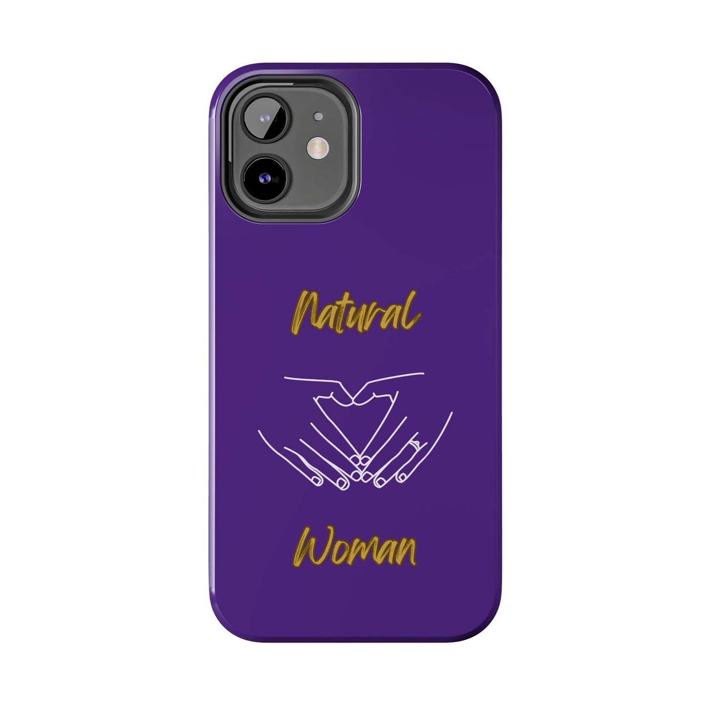Natural Woman I Love You (WL)Tough Phone Cases PURPLE