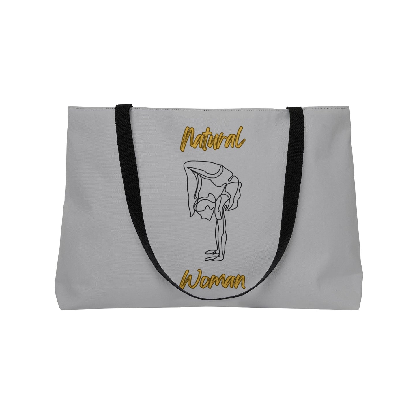 Natural Woman Flexible (BL) Weekender Tote Bag LIGHT GREY