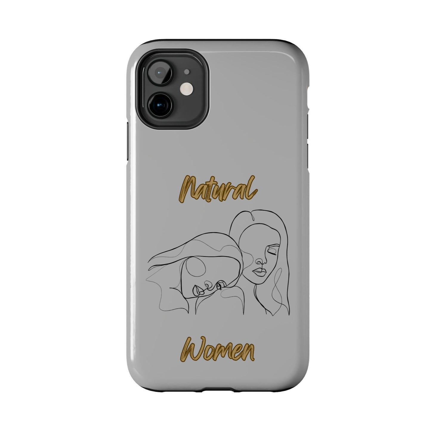 Natural Woman Sisters (BL)Tough Phone Cases LIGHT GREY