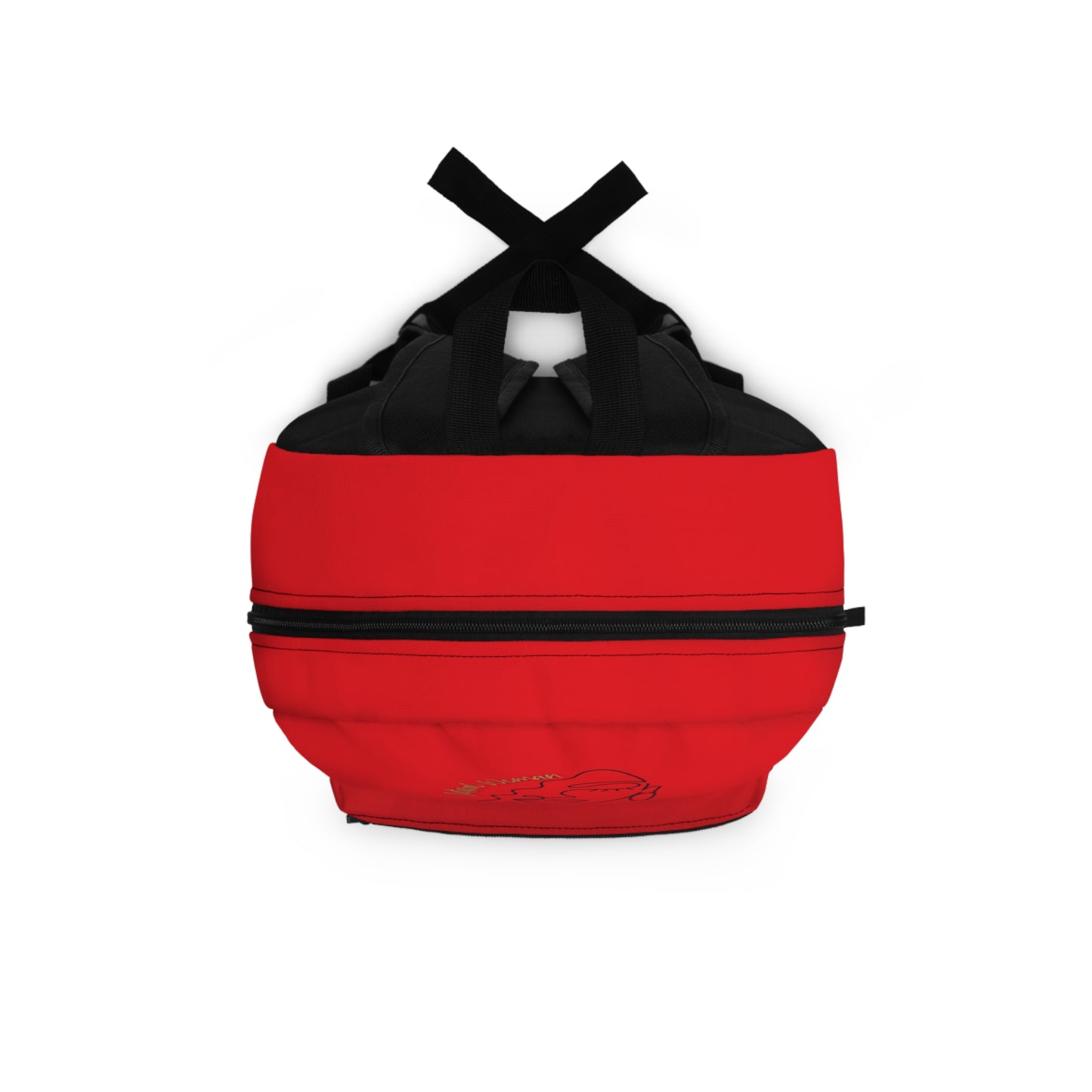 Natural Woman Half Face (BL) Backpack RED