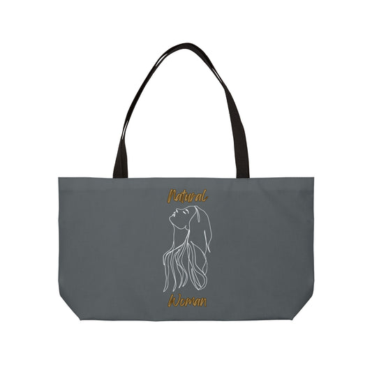 Natural Woman Appreciation (WL) WeekenderTote Bag DARK GREY