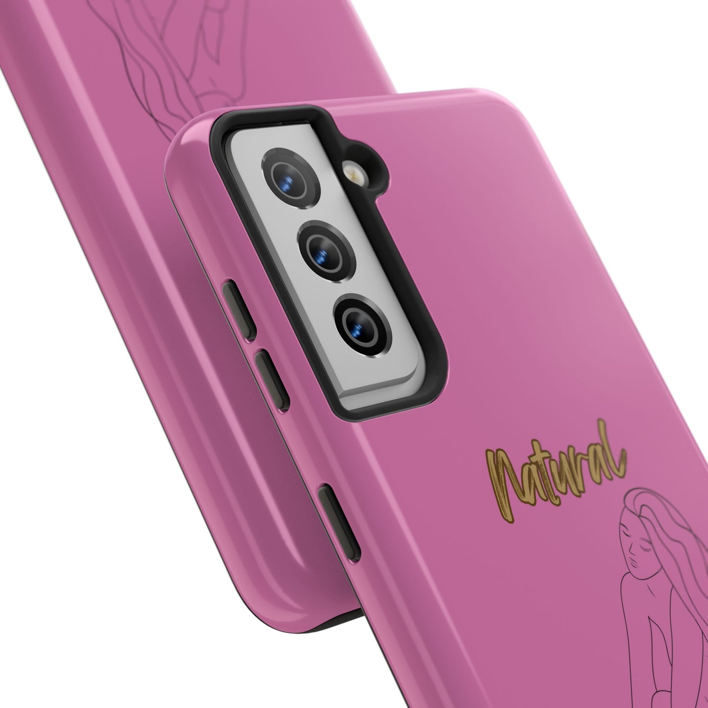Natural Woman Beauty (BL) Tough Phone Cases LIGHT PINK