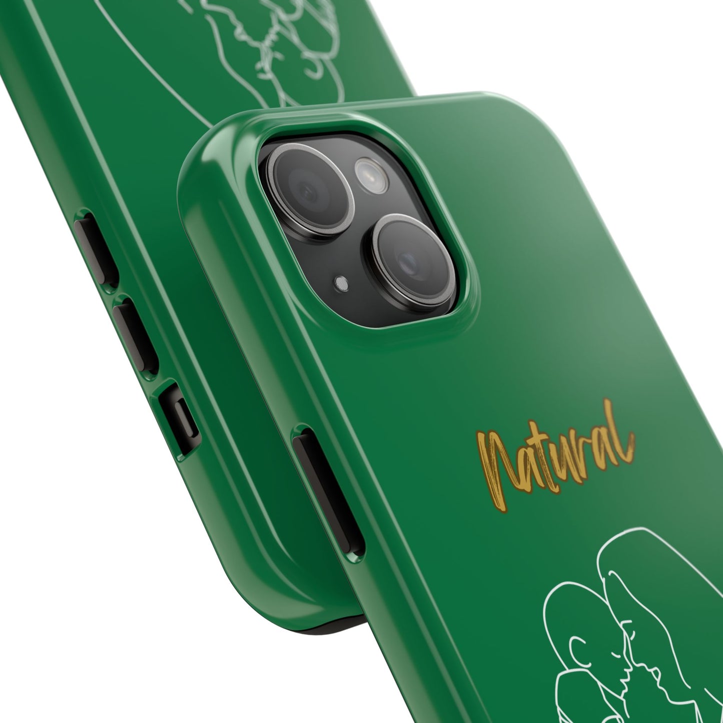 Natural Woman Joy (WL) Tough Phone Cases DARK GREEN