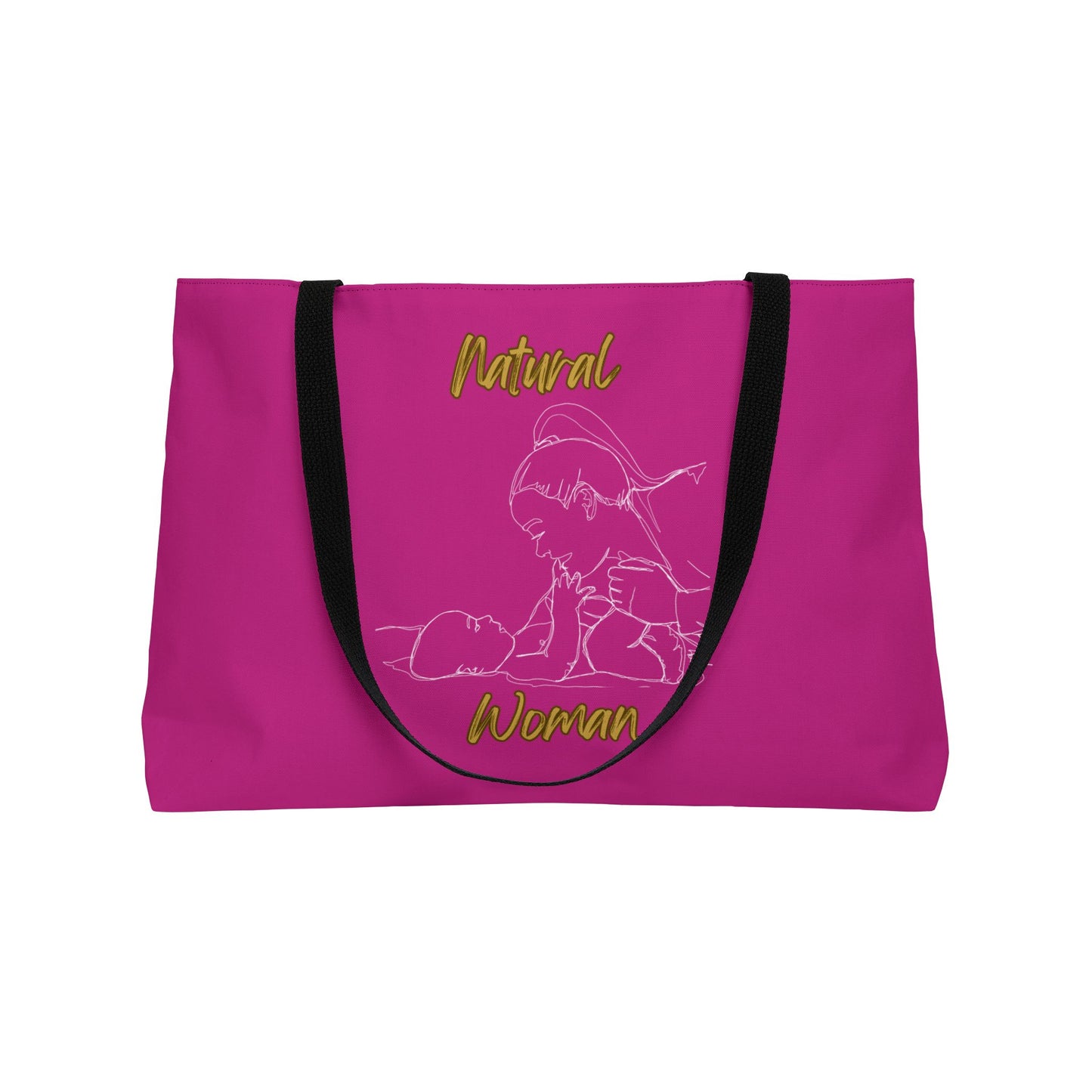 Natural Woman New Life (WL) Weekender Tote Bag PINK