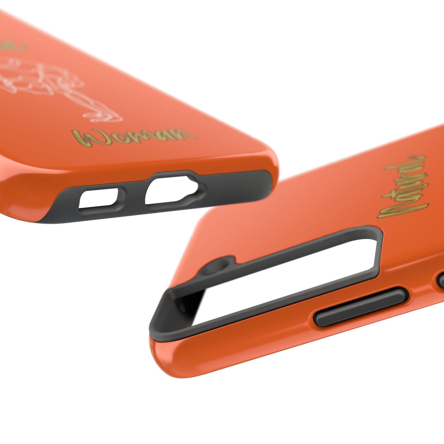 Natural Woman Flexible (WL)Tough Phone Cases ORANGE