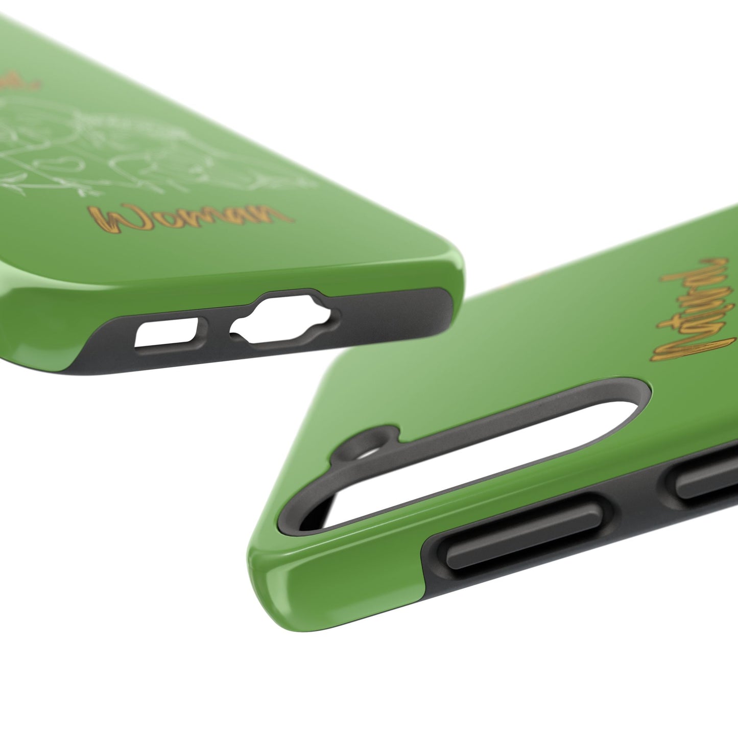 Natural Woman Me & My Girls (WL)Tough Phone Cases GREEN