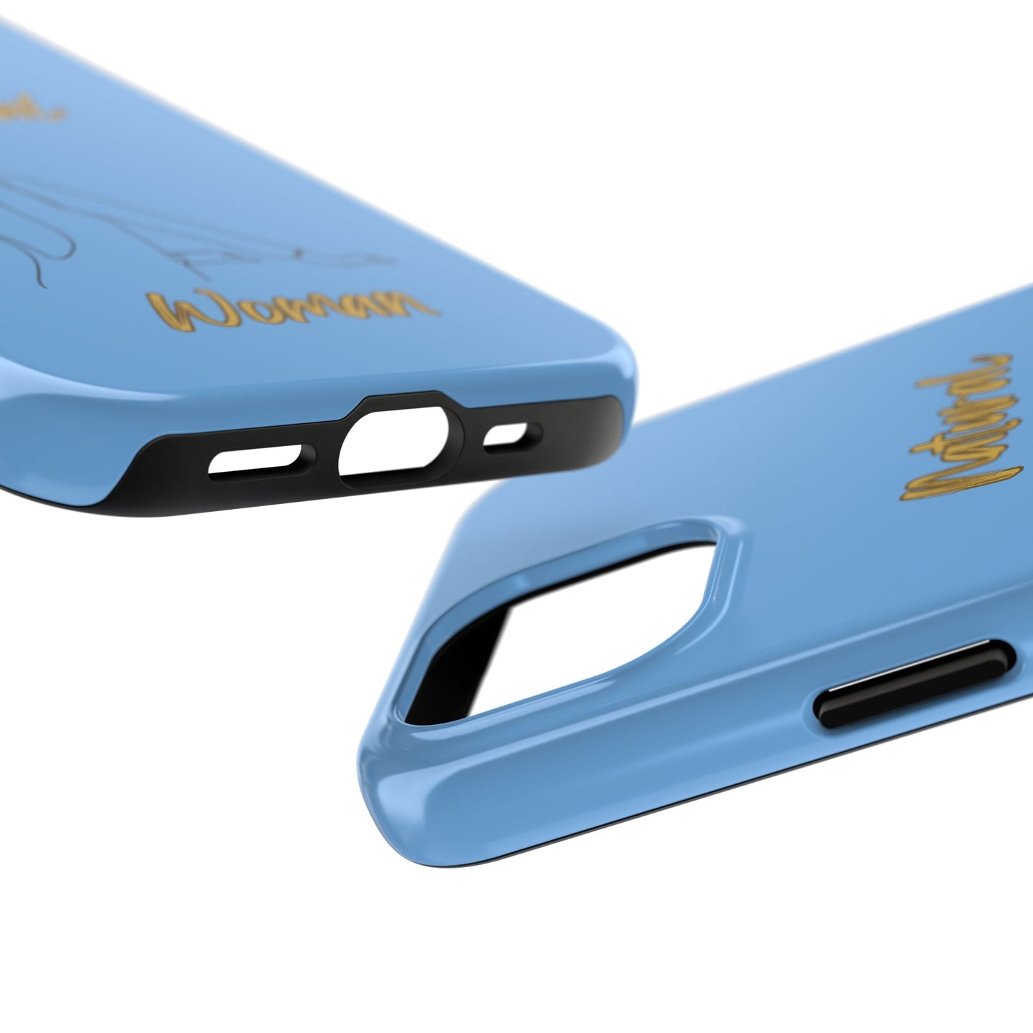 Natural Woman Hands Free (BL)Tough Phone Cases LIGHT BLUE