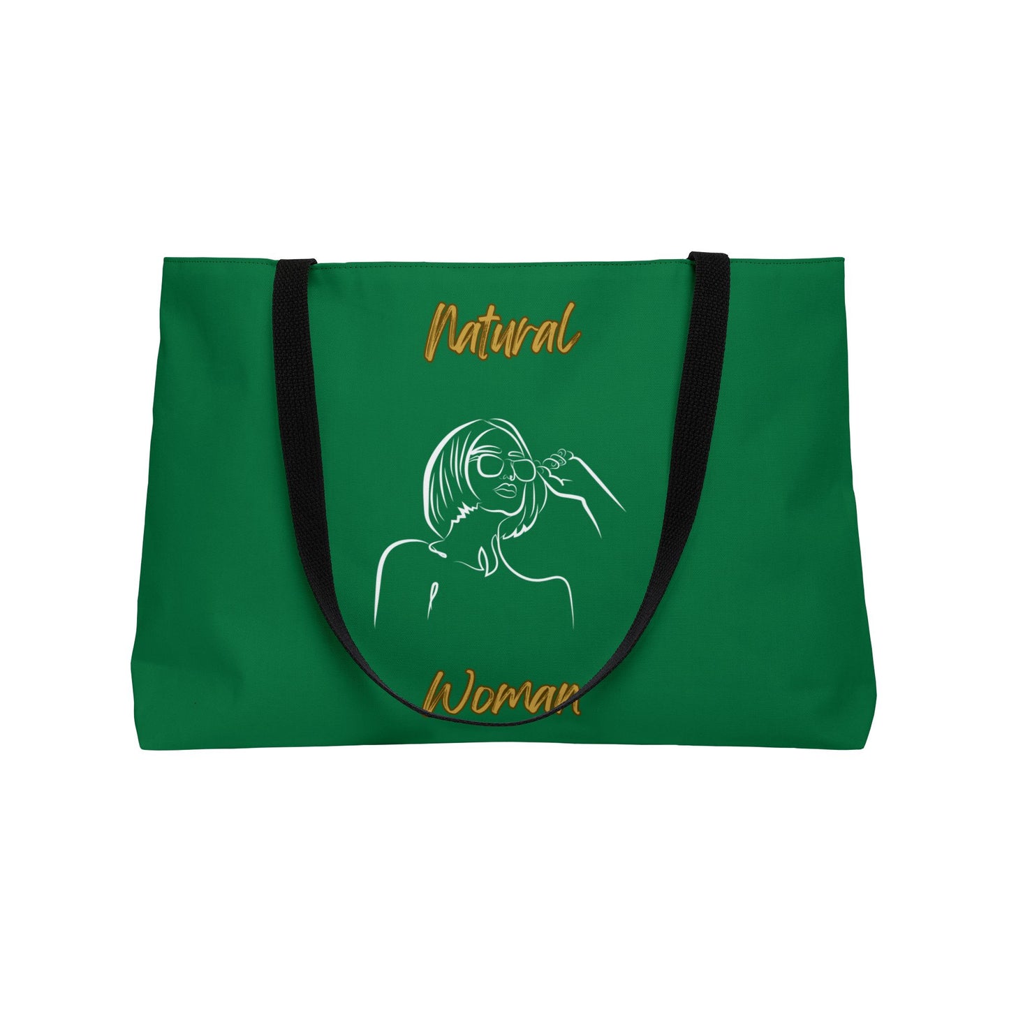 Natural Woman Bright Future (WL) Weekender Tote Bag DARK GREEN