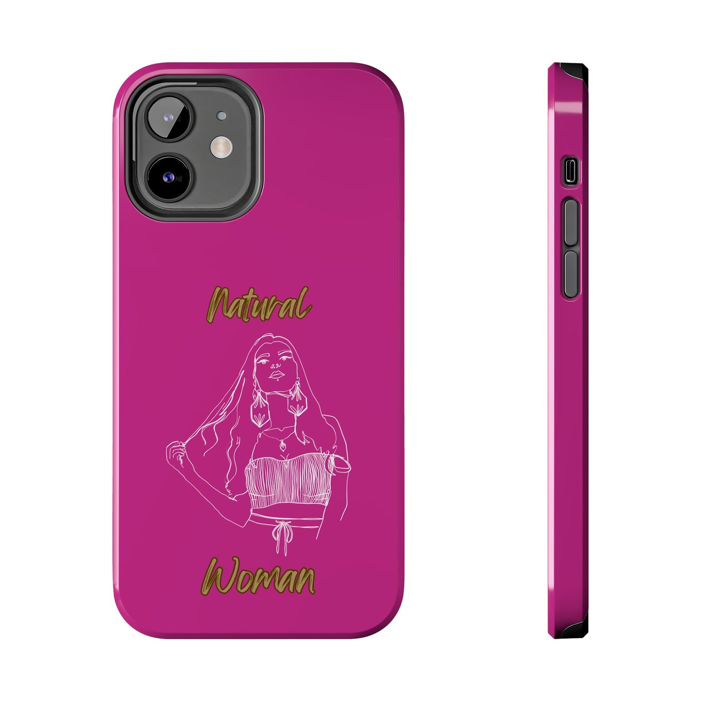 Natural Woman Thinking (WL)Tough Phone Cases PINK