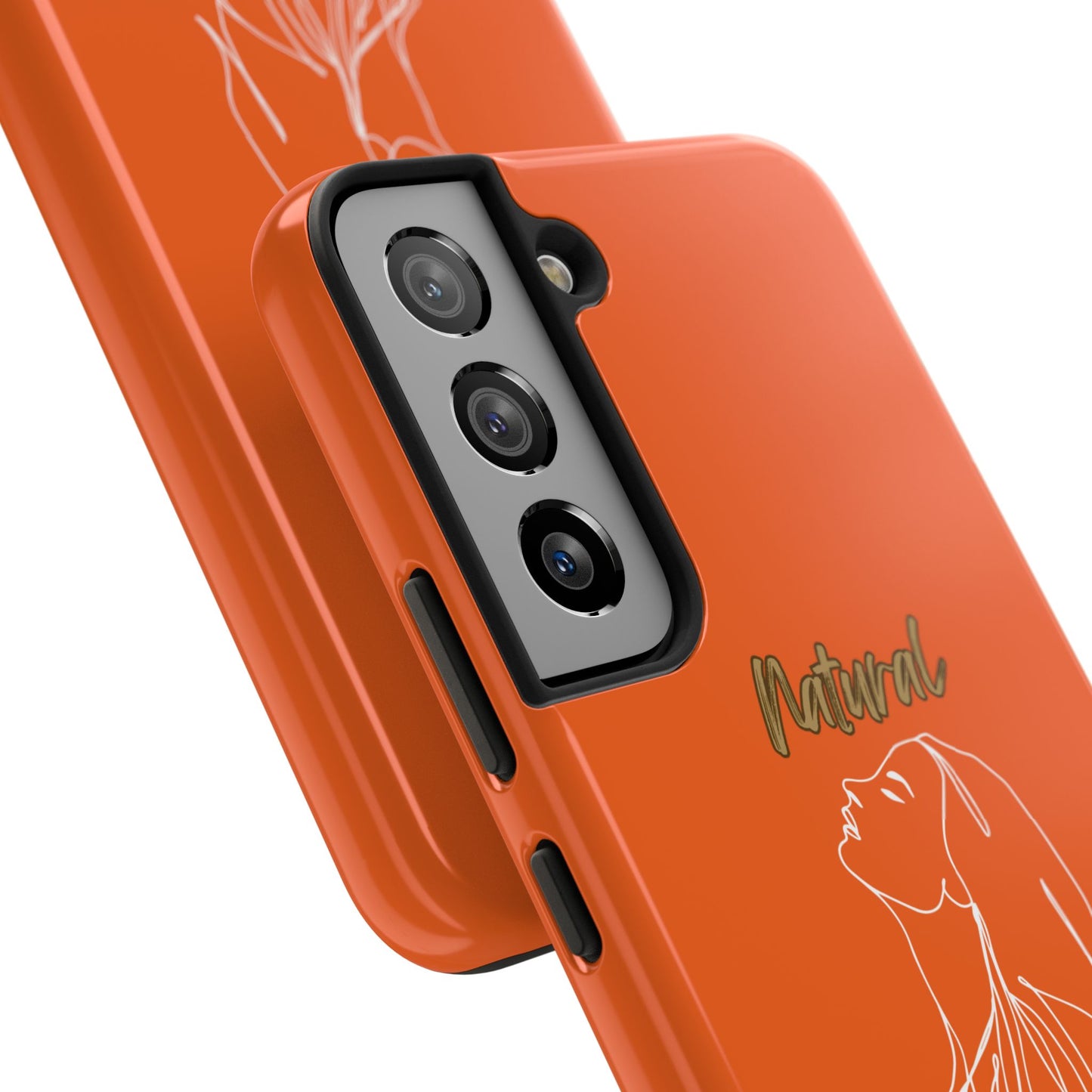 Natural Woman Appreciation (WL)Tough Phone Cases ORANGE