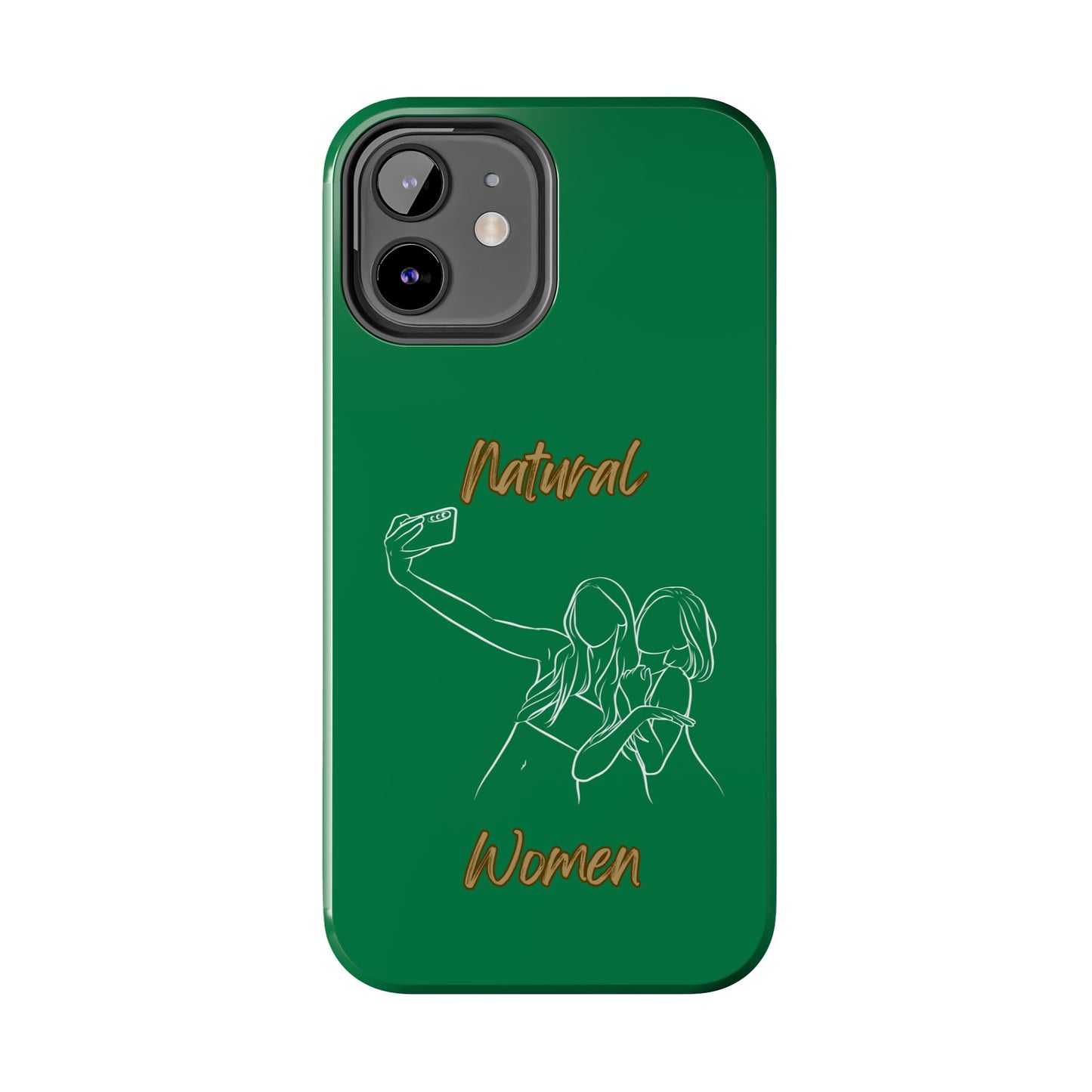 Natural Woman Friends Selfie (WL)Tough Phone Cases DARK GREEN