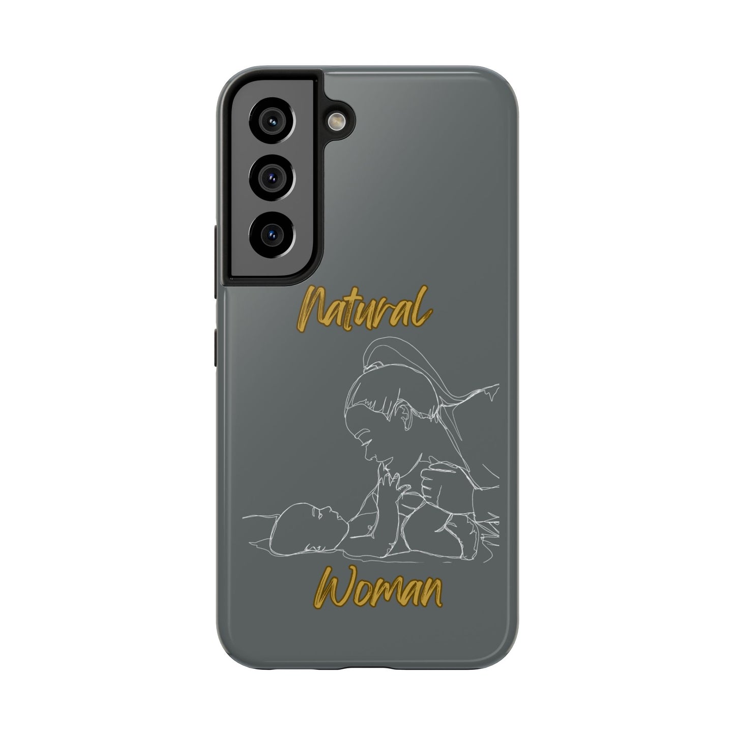 Natural Woman New Life (WL)Tough Phone Cases DARK GREY
