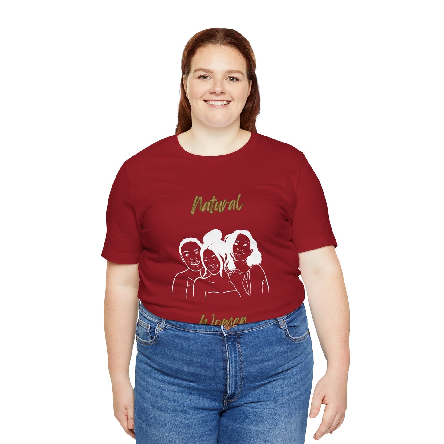 Natural Woman Laughing Friends (WL) Short Sleeve T-Shirt