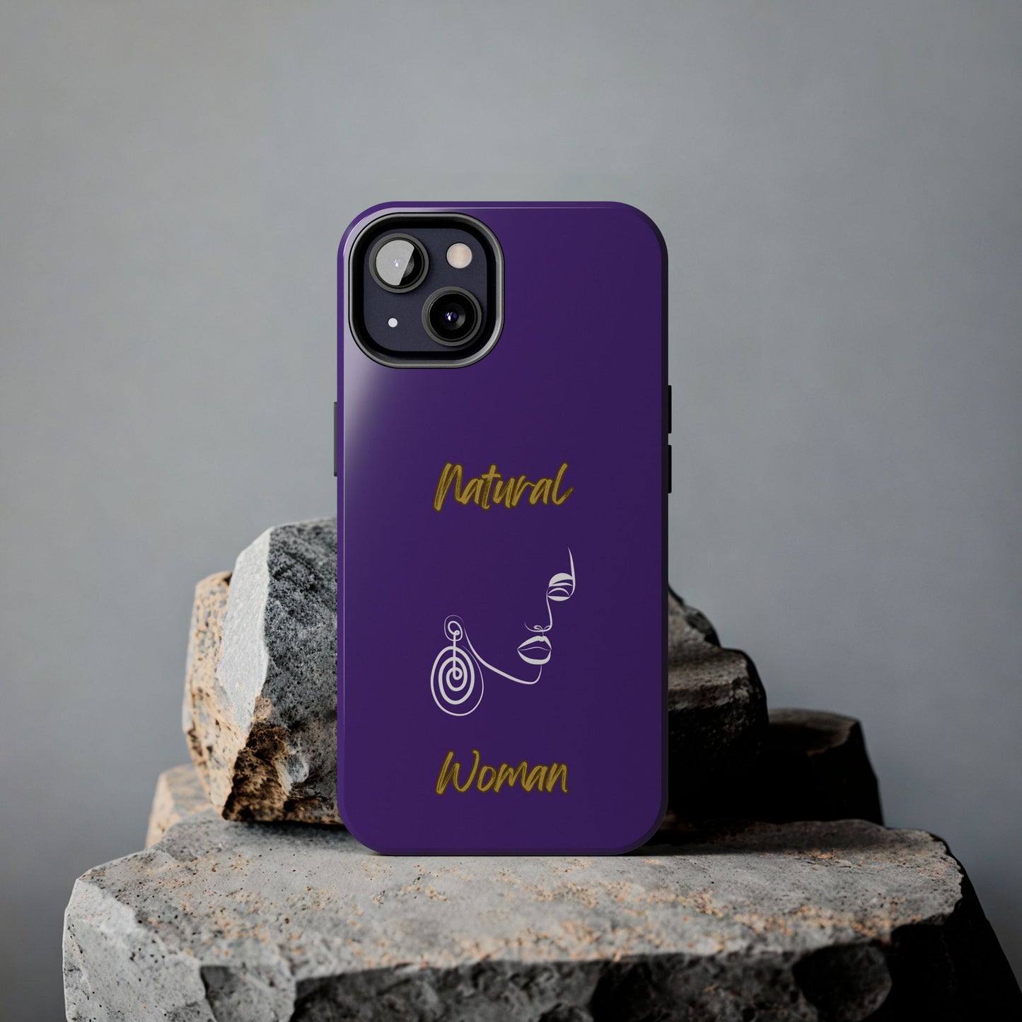 Natural Woman Music In My Soul (WL)Tough Phone Cases PURPLE