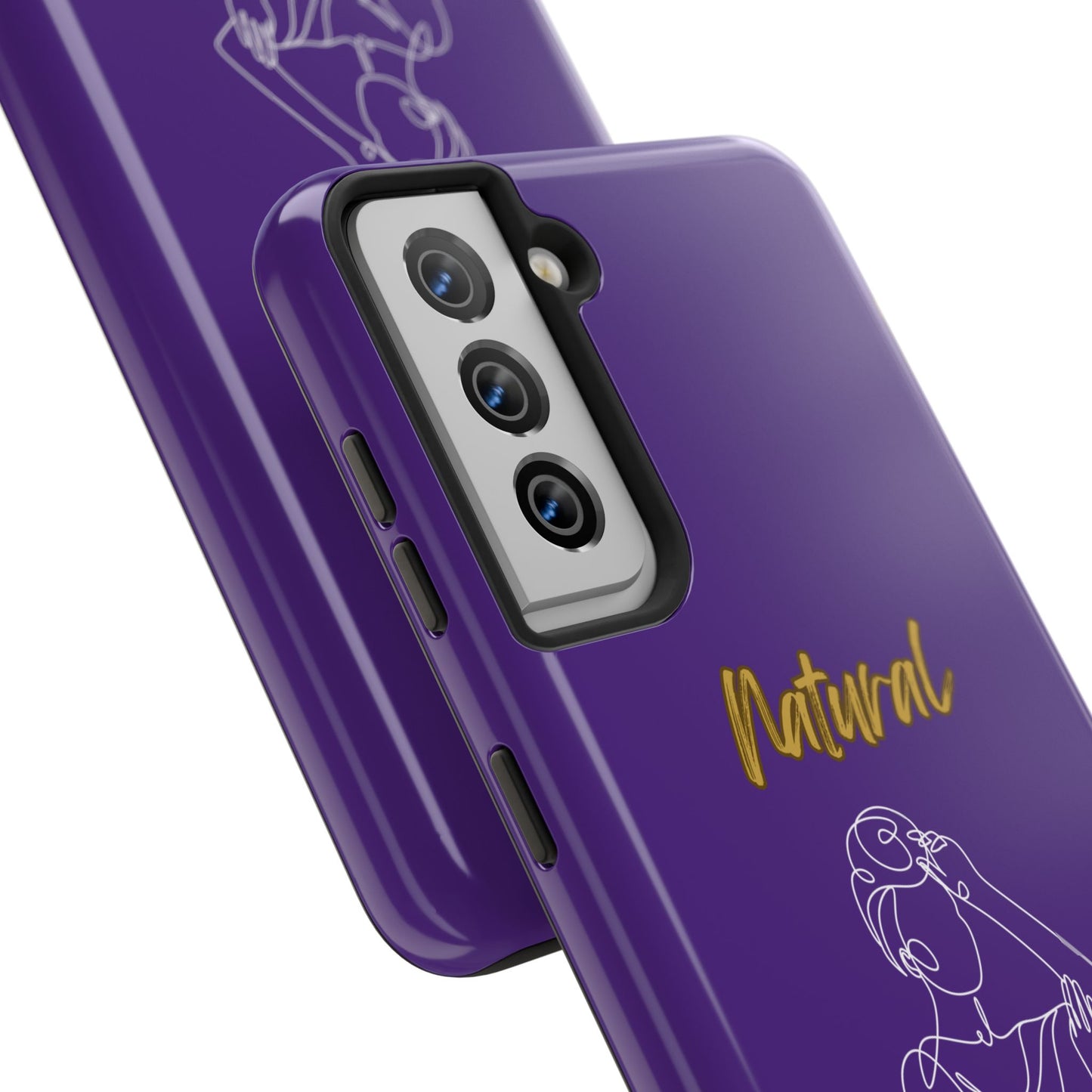 Natural Woman Style (WL)Tough Phone Cases PURPLE