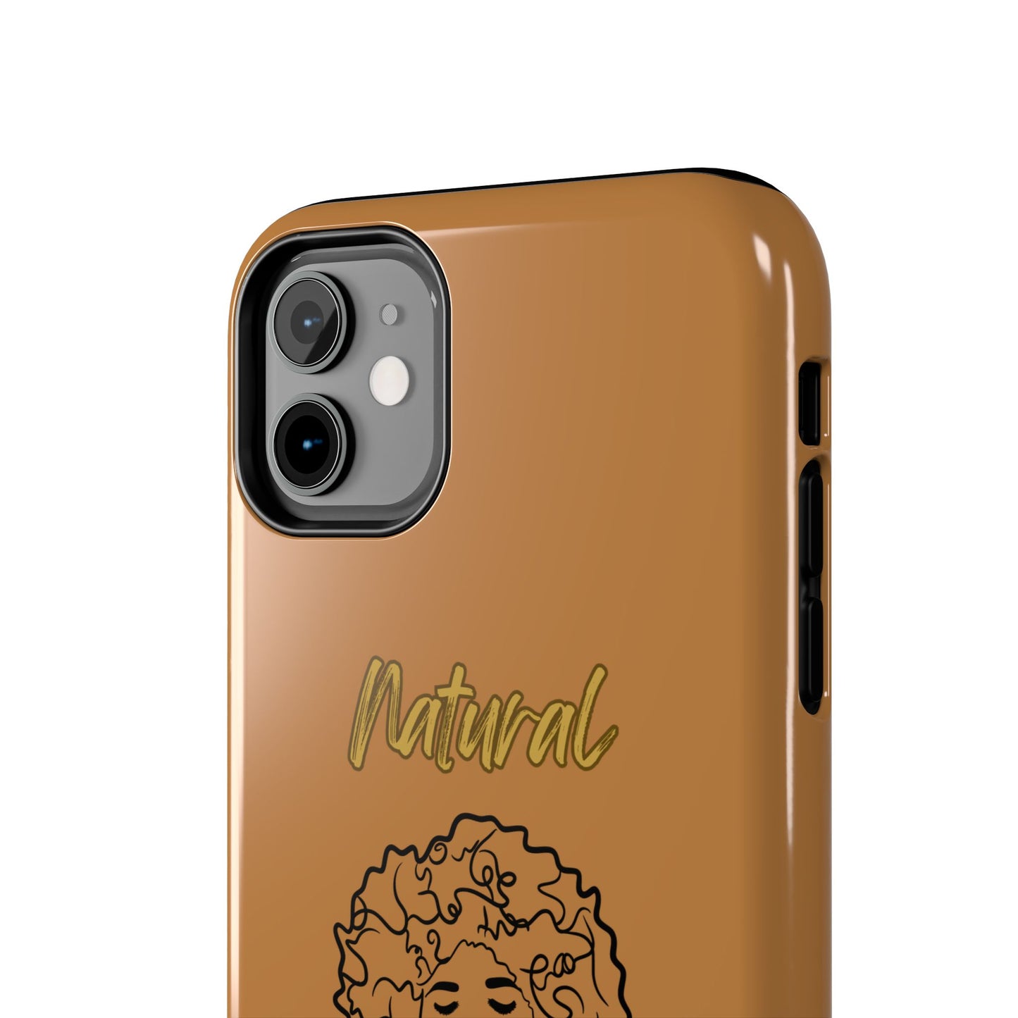 Natural Woman All About Me (BL)Tough Phone Cases LIGHT BROWN