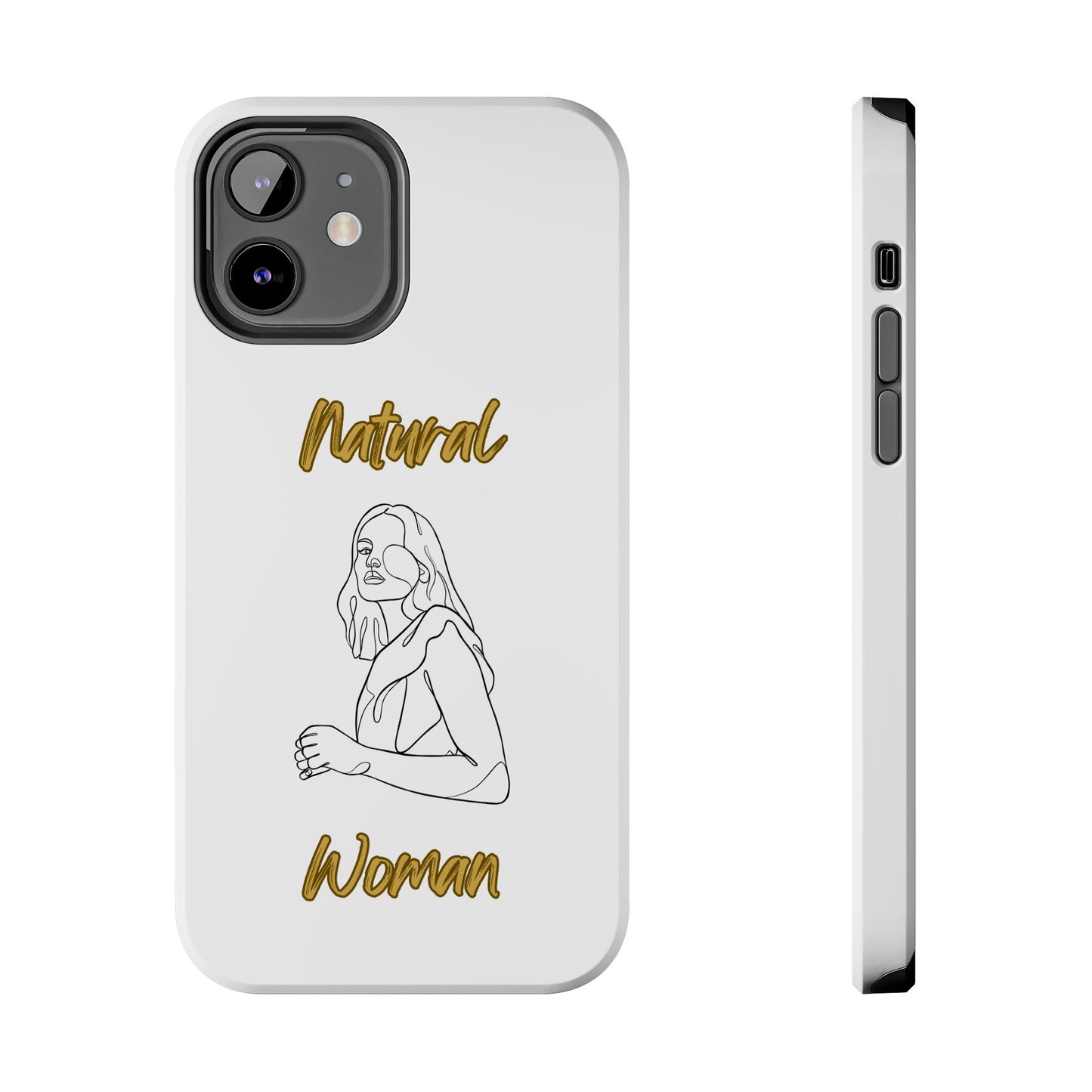 Natural Woman Care Free (BL)Tough Phone Cases WHITE