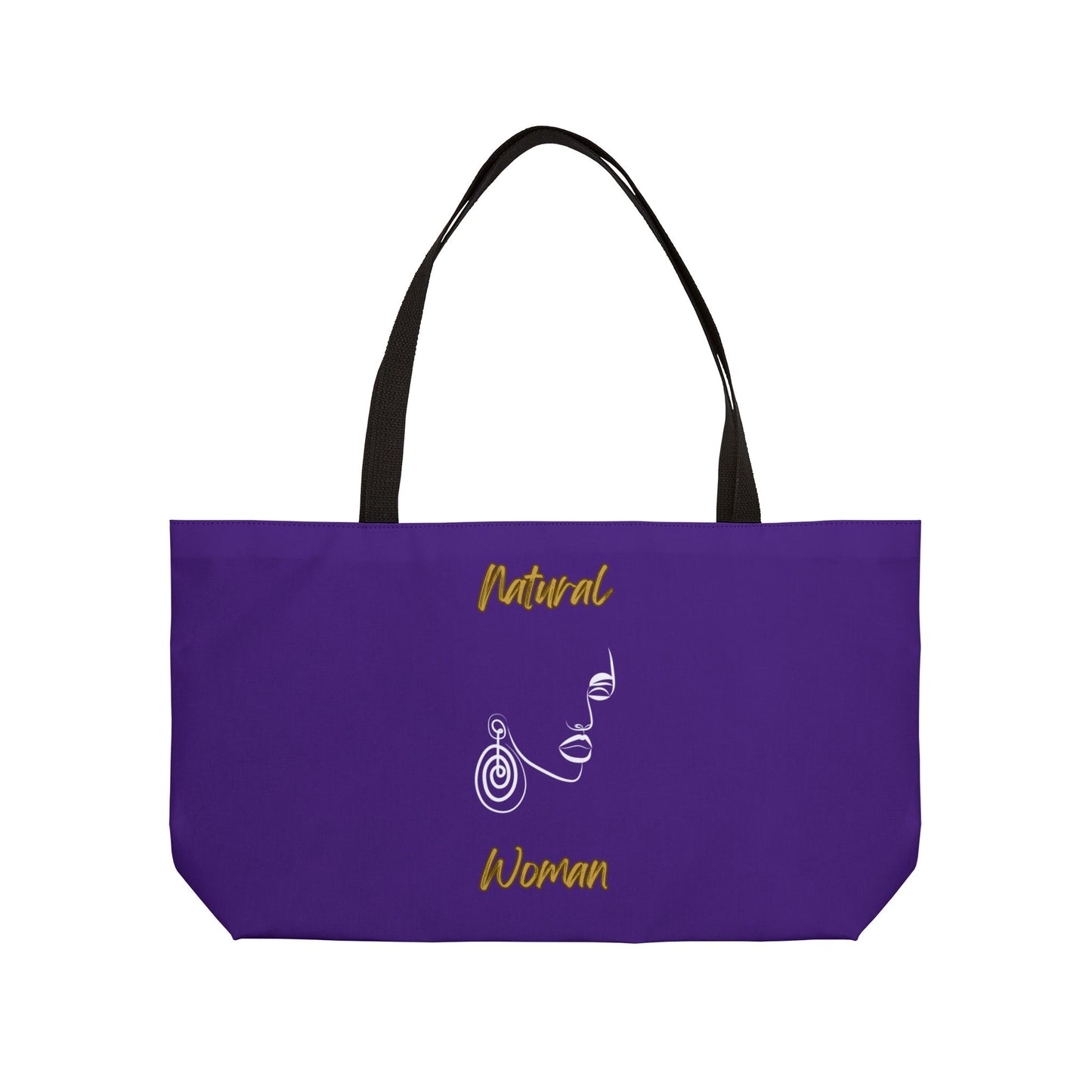 Natural Woman Mus ic In My Soul (WL) Weekender Tote Bag PURPLE