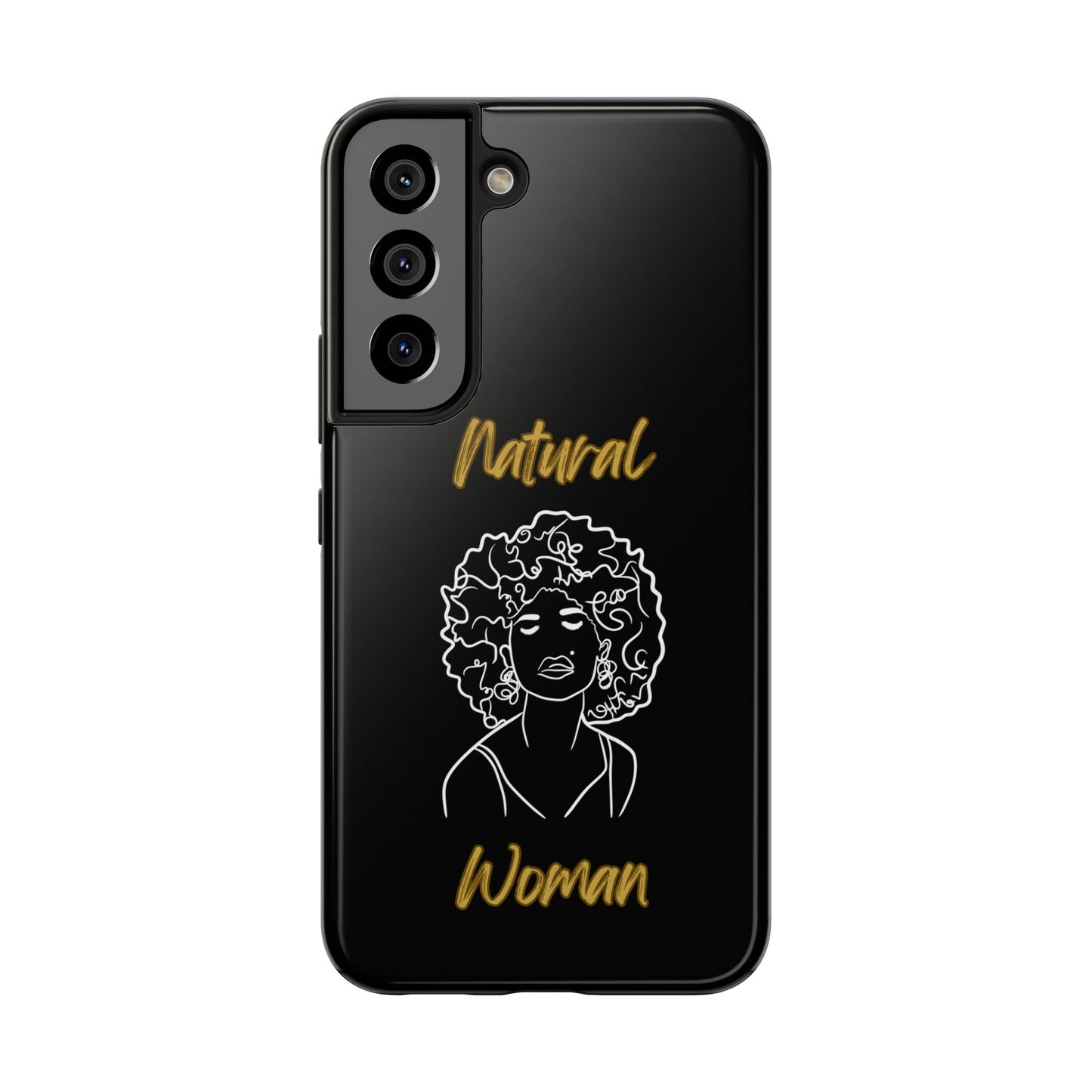 Natural Woman All About Me (WL)Tough Phone Cases BLACK