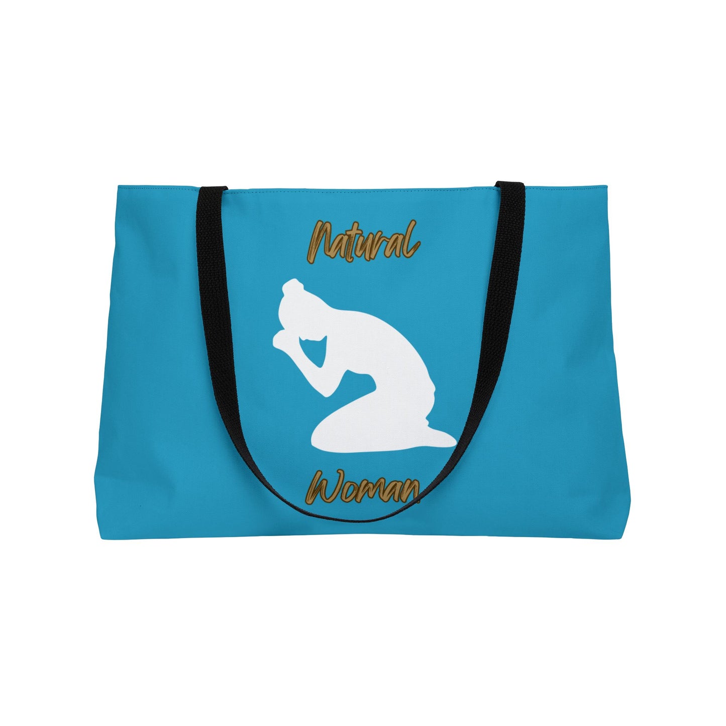 Natural Woman Pray (WL) Weekender Tote Bag TURQUOISE
